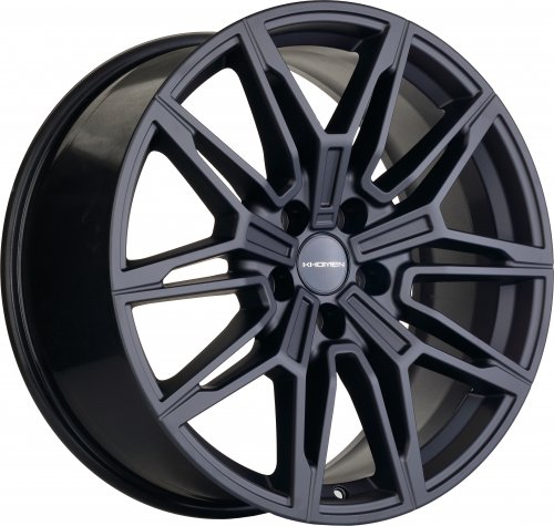 Диски Khomen Wheels KHW1904 (3/4/5/6 series) 8,5x19 5x112 ET30 dia 66,6 black matt Россия - 1