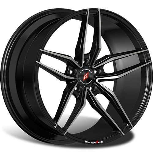 Диски Inforged IFG37 8,5x19 5x112 ET32 dia 66,6 black machined - 1