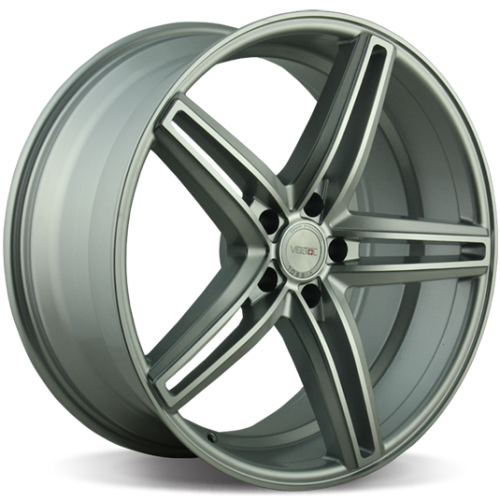 Диски Vissol V-015 9x20 5x120 ET20 dia 74,1 silver polished - 1