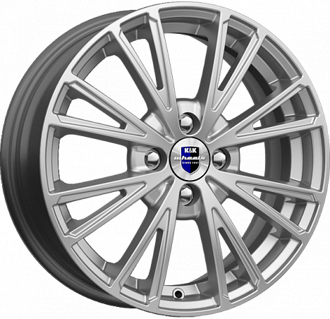 Диски K&K Меандр 6x15 4x100 ET45 dia 67,1 сильвер SK - 1