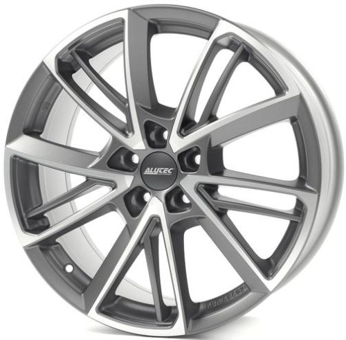 Диски Alutec Xplosive 7,5x17 5x114,3 ET35 dia 70,1 graphite matt front polished - 1