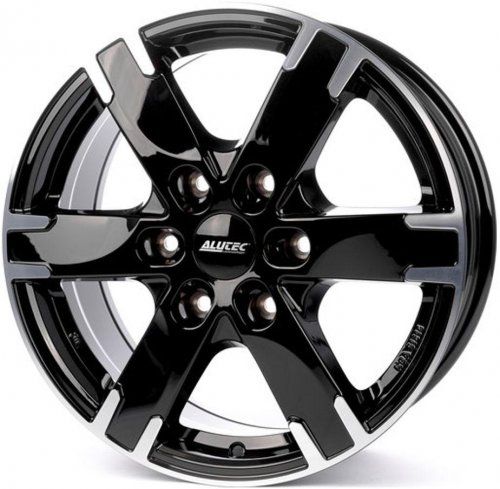 Диски Alutec Titan 7,5x17 6x114,3 ET39 dia 66,1 diamond black front polished - 1