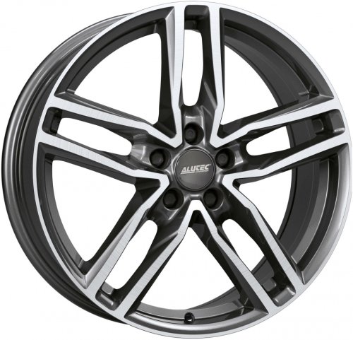 Диски Alutec Ikenu 8.5x20 5x112 ET38 dia 66.6 graphite front polished - 1