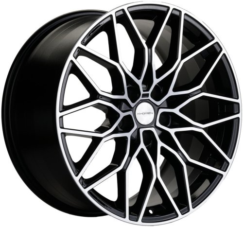 Диски Khomen Wheels KHW1813 (Geely Monjaro/Tugella) 7x18 5x108 ET46 dia 63,4 black-FP - 1