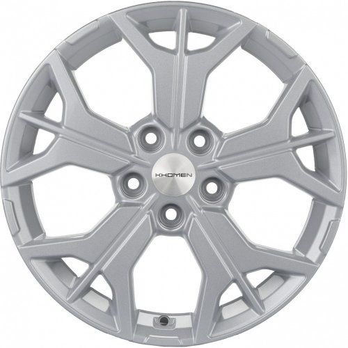 Диски Khomen Wheels KHW1715 (RAV4) 7x17 5x114,3 ET39 dia 60,1 F-silver Россия - 1