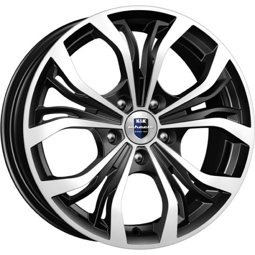 Диски K&K Аламида 6,5x16 5x114,3 ET45 dia 67,1 алмаз черный - 1