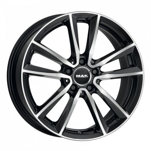 Диски MAK Bremen 9x19 5x112 ET45 dia 66,6 black mirror - 1