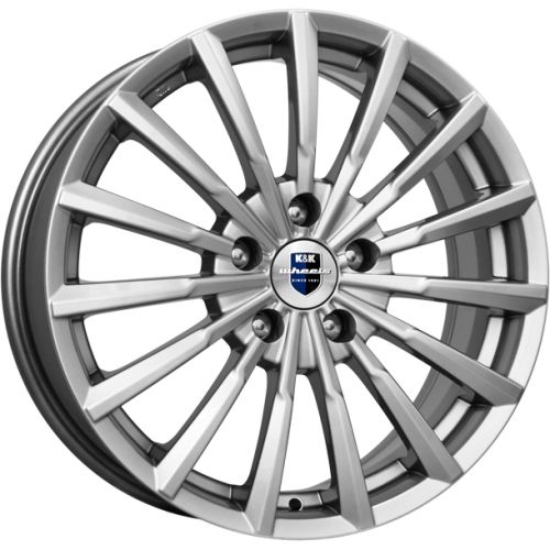 Диски K&K Акцент 5,5x14 4x100 ET39 dia 67,1 блэк платинум Россия - 1