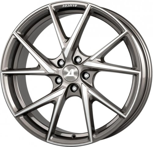 Диски Alutec ADX.01 8,5x18 5x112 ET40 dia 70,1 metallic platinum front polished - 1