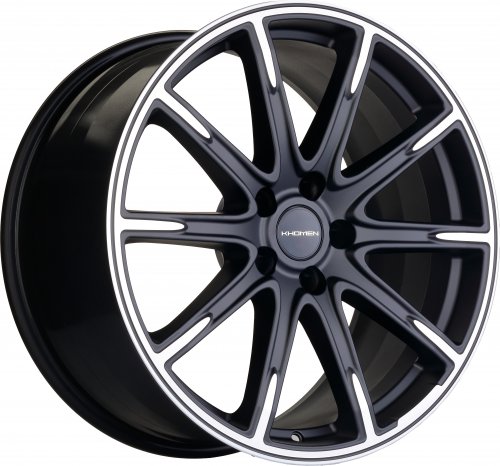 Диски Khomen Wheels KHW1903 (MB A/C/E/S Class) 8,5x19 5x112 ET38 dia 66,6 black-FP matt Россия - 1