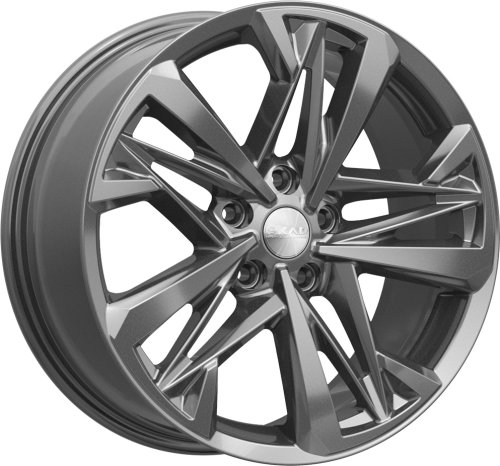 Диски Скад Ультима 8x18 5x108 ET42 dia 67,1 графит Россия - 1