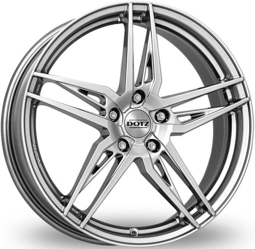 Диски Dotz Interlagos shine 7,5x19 5x112 ET51 dia 57,1 hyper silver - 1