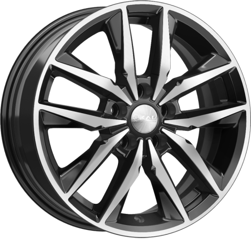 Диски Скад Тирион 6,5x16 5x114,3 ET38 dia 67,1 алмаз Россия - 1