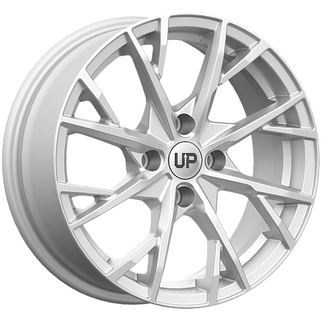 Диски Wheels UP Up126 6,5x16 4x100 ET37 dia 60,1 silver classic - 1