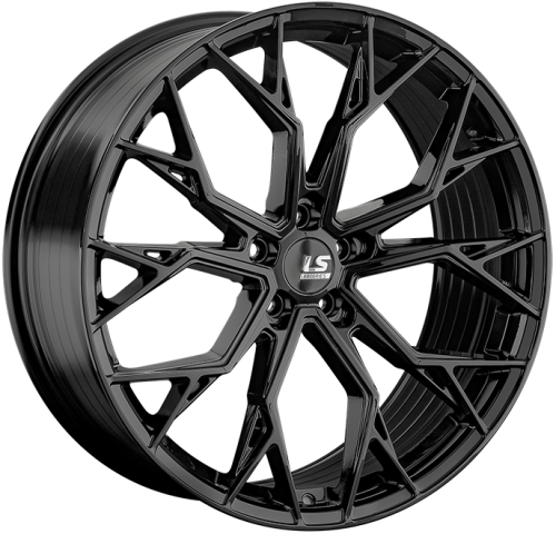 Диски LS FlowForming RC61 9x21 5x108 ET38,5 dia 63,4 BK - 1