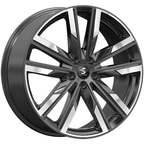 Диски K&K Premium Series КР014 (20_CX-9) 8x20 5x114,3 ET45 dia 67,1 diamond black gris - 1