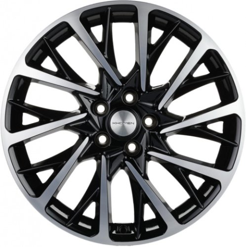 Диски Khomen Wheels KHW1804 (Chery Tiggo 3/Tiggo 3 Pro) 7,5x18 5x108 ET45 dia 60,1 black-FP - 1
