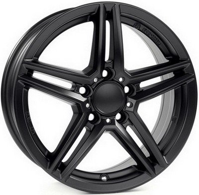 Диски Alutec M10X 7.5x17 5x112 ET53 dia 66.6 racing black - 1