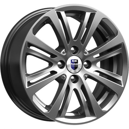 Диски K&K Беринг 5,5x14 4x100 ET35 dia 67,1 дарк платинум - 1