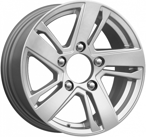 Диски K&K Каштак 7x16 5x139,7 ET40 dia 98,5 дарк платинум Россия - 1