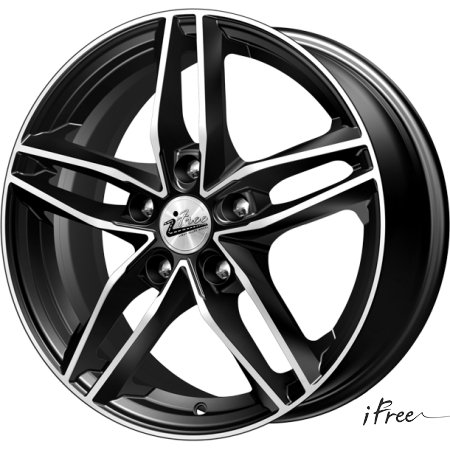 Диски iFree Moskva 6.5x16 5x110 ET37 dia 65.1 блэк джек Россия - 1