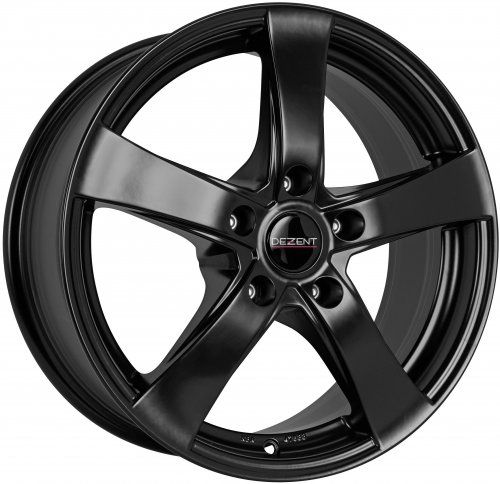 Диски Dezent RE dark 7,5x17 5x108 ET48 dia 70,1 matt black - 1