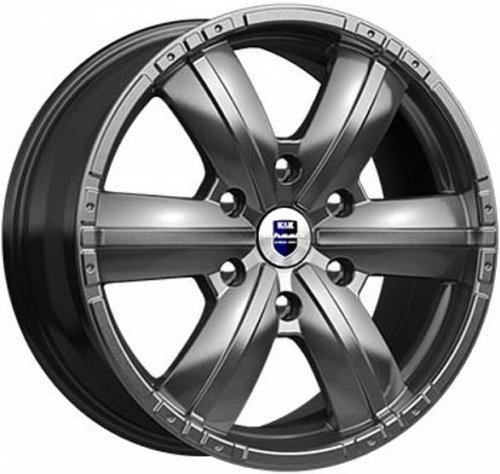 Диски K&K Окинава 8x18 6x139,7 ET38 dia 67,1 дарк платинум Россия - 1