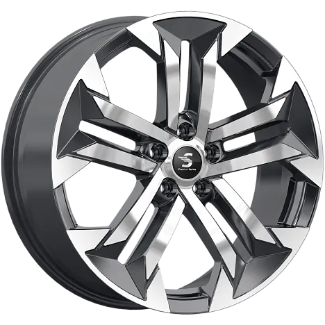 Диски K&K Premium Series КР015 (19_Haval F7/F7x) 7,5x19 5x114,3 ET40 dia 64,1 diamond black gris - 1