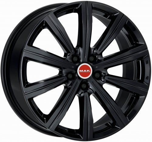 Диски MAK Birmingham 8x19 5x120 ET38 dia 72,6 gloss black - 1