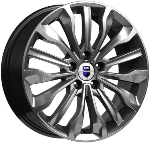 Диски K&K Атакама 6,5x17 5x114,3 ET49 dia 67,1 дарк платинум Россия - 1