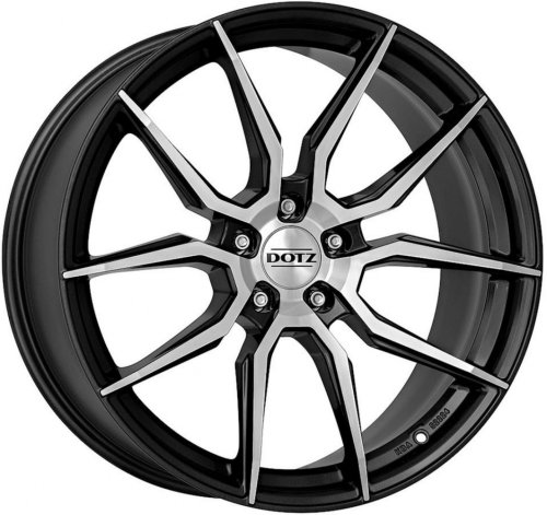 Диски Dotz Misano dark 8x19 5x114,3 ET45 dia 71,6 anthracite polished - 1
