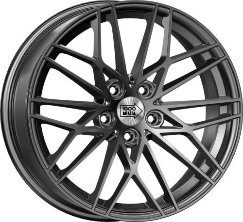 Диски 1000 Miglia MM1015 8x19 5x114,3 ET45 dia 67,1 dark anthracite high gloss - 1