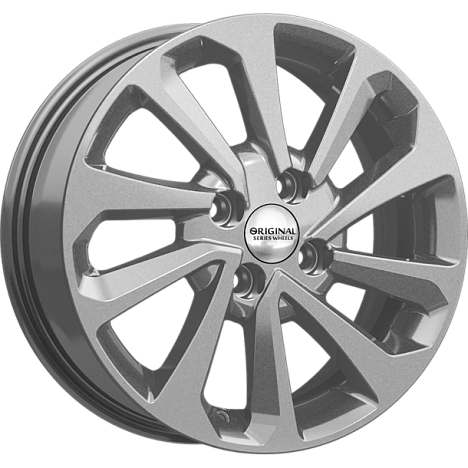 Диски Скад KL-320 6x15 4x100 ET46 dia 54,1 графит - 1