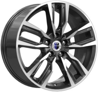 Диски K&K Борэй 8x18 5x114,3 ET30 dia 67,1 алмаз черный - 1