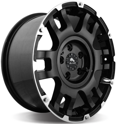 Диски Buffalo BW-004 9x20 6x139,7 ET0 dia 106,1 gloss black machined face - 1