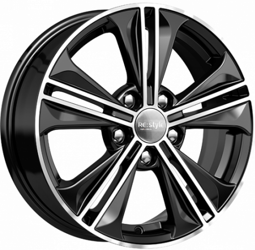 Диски iFree Replica KIA (КС778 (ZV 16_Soul)) 6x16 5x114,3 ET47 dia 67,1 алмаз черный Россия - 1