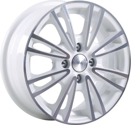 Диски Скад Пантера 5,5x14 4x98 ET39 dia 58,6 алмаз-белый - 1