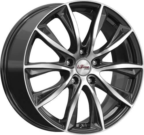 Диски iFree Каzантип 7,5x18 5x114,3 ET35 dia 67,1 блэк джек - 1