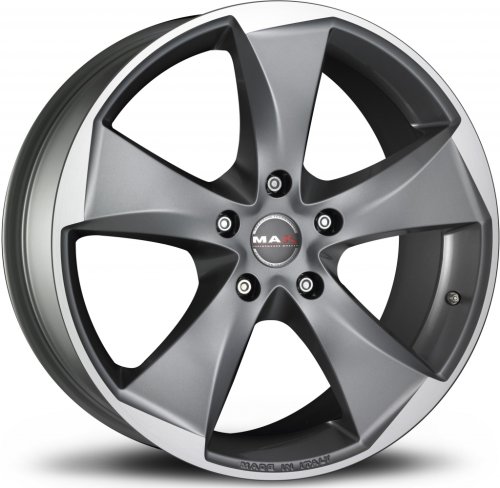 Диски MAK Raptor 5 10,5x20 5x112 ET45 dia 76 graphite mirror face - 1