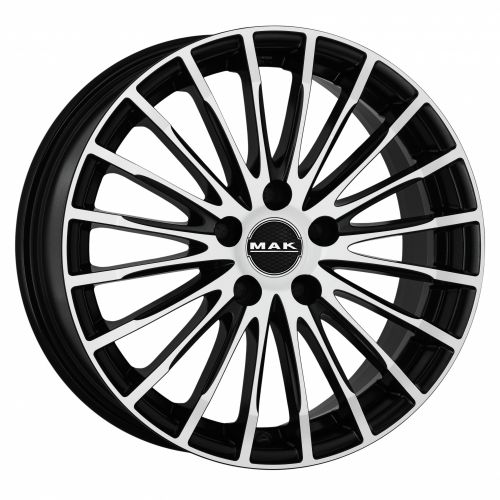 Диски MAK Fatale 7,5x17 5x100 ET48 dia 56,1 ice black - 1