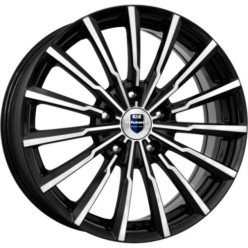 Диски K&K Акцент 7x17 5x114,3 ET45 dia 67,1 алмаз черный - 1
