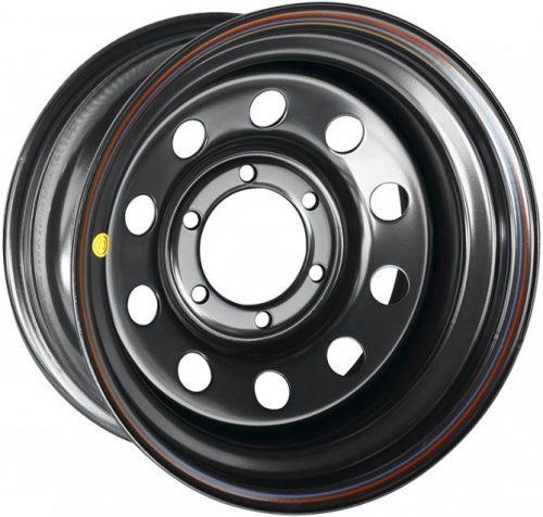 Диски Offroad wheels OFW 8x17 6x139,7 ET-25 dia 110,5 черный - 1