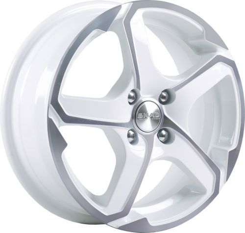 Диски Скад Аллигатор 6x15 5x100 ET38 dia 57,1 алмаз белый - 1