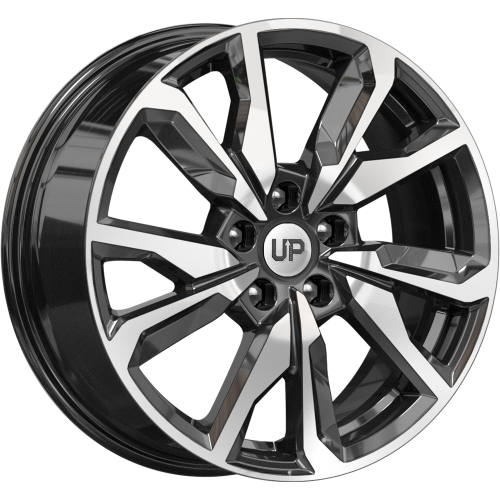 Диски Wheels UP Up114 7x17 5x108 ET35 dia 67,1 new diamond - 1