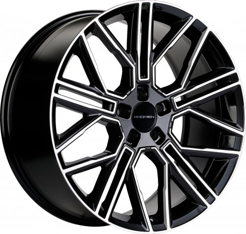 Диски Khomen Wheels KHW2101 (Range Rover) 9,5x21 5x120 ET49 dia 72,6 black-FP Россия - 1