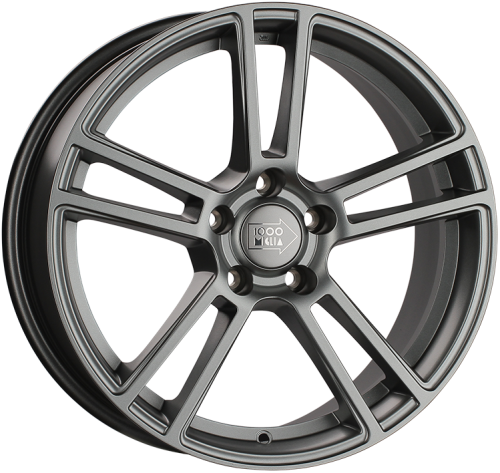 Диски 1000 Miglia MM1002 8x18 5x112 ET45 dia 66,6 matt anthracite - 1