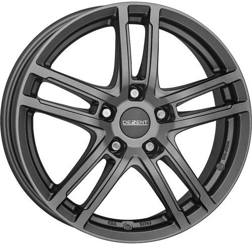 Диски Dezent TZ graphite 7,5x18 5x100 ET38 dia 60,1 matt graphite - 1