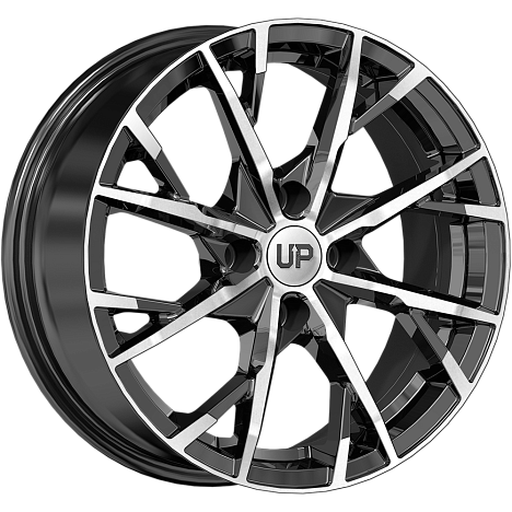 Диски Wheels UP Up126 6,5x16 4x100 ET37 dia 60,1 new diamond - 1