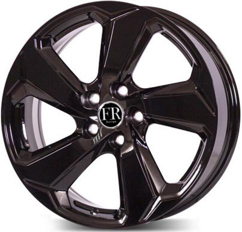 Диски Replica FR Toyota (TY493) 7x18 5x114,3 ET35 dia 60,1 Black - 1