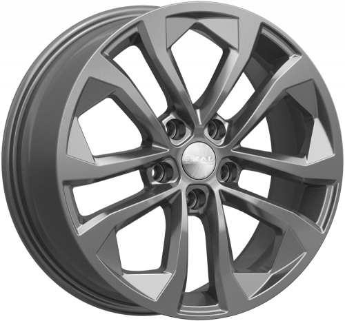 Диски Скад Тукан 7x17 5x114,3 ET35 dia 60,1 графит Россия - 1